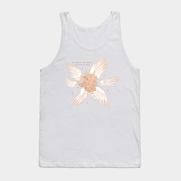 Boygenius Not Strong Enough Angel 2 Tank Top by novembersgirl